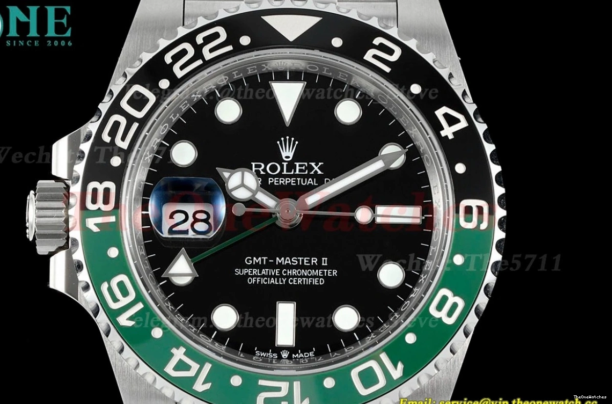 Sprite Master Jub SH3285 II GMT Black EWEF SS SS Dial 126720 40mm 1218